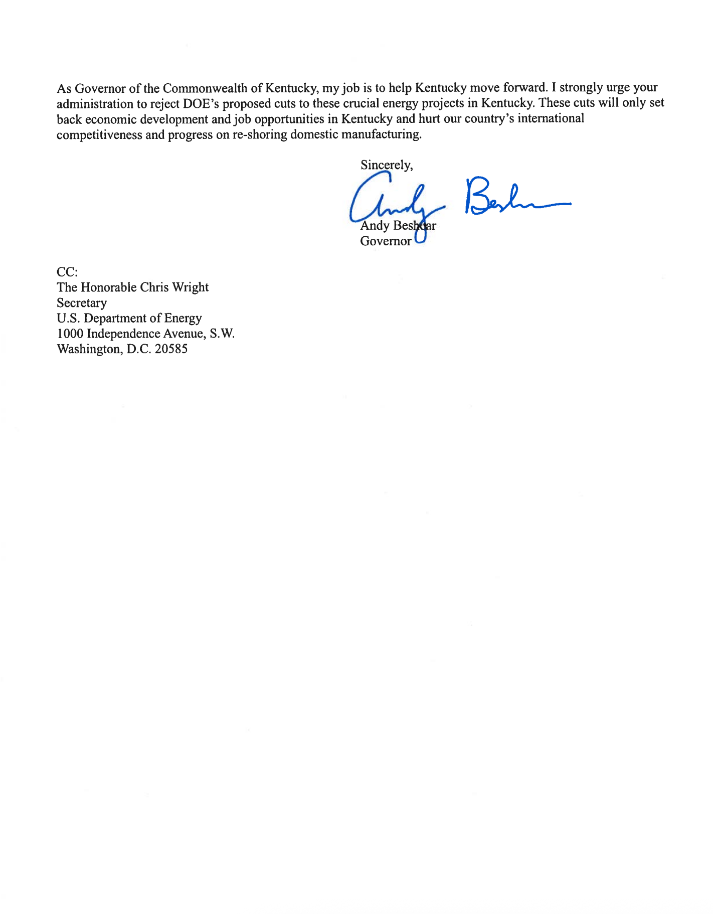 Gov Andy Beshear fights federal cuts that could cost Kentucky more than 700 jobs