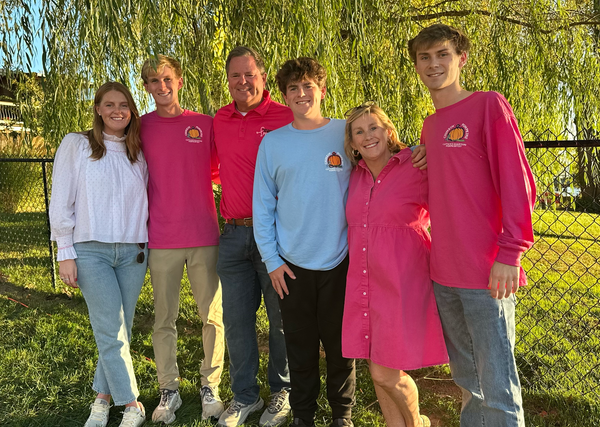 Launching pumpkins, fighting cancer: a husband's mission to give back